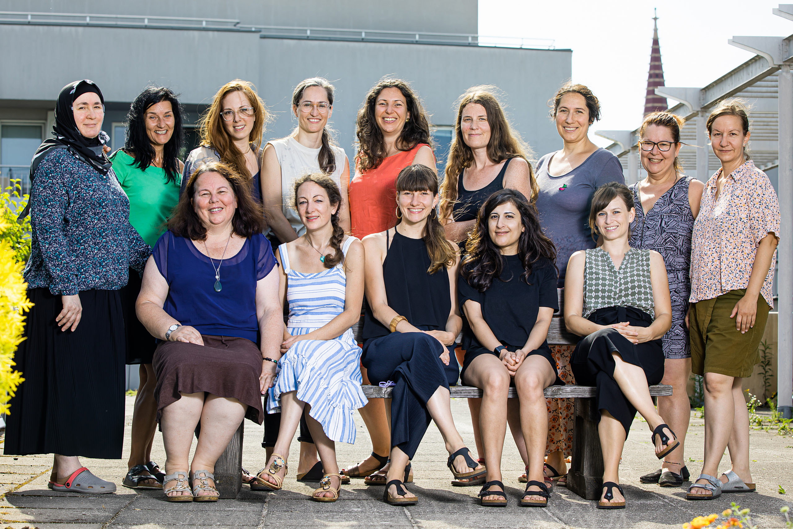 Team AusbildungsFit sprungbrett_girls*